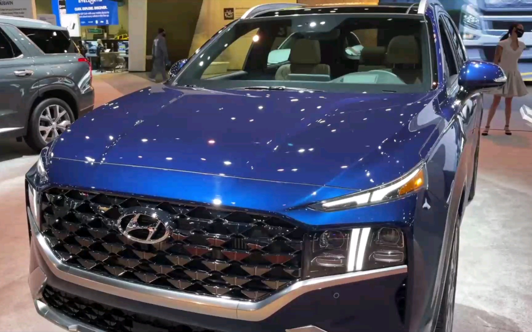 2022现代胜达 外观和内饰