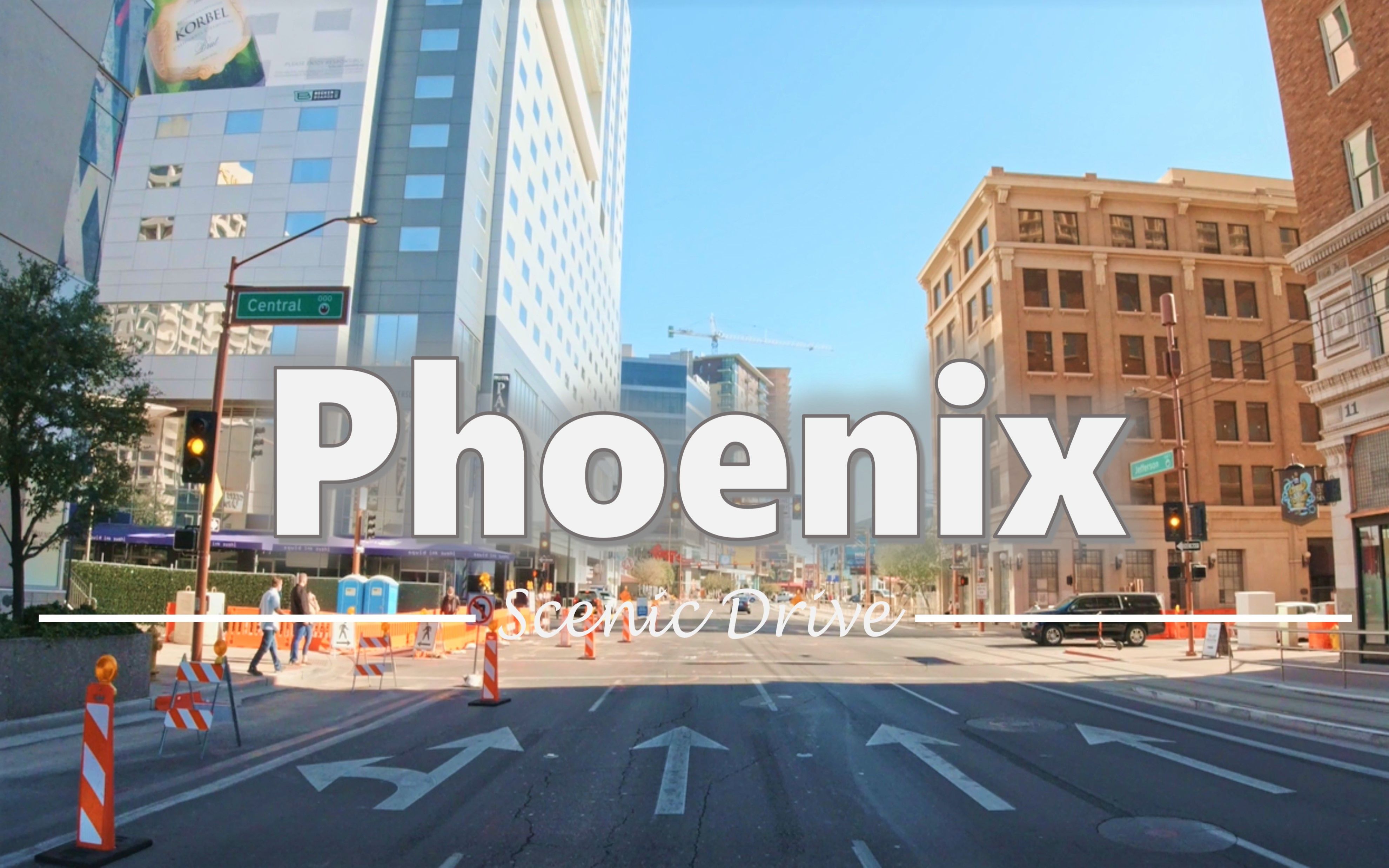 凤凰城,亚利桑那州 Driving in Downtown Phoenix, Arizona  行车旅游Vlog哔哩哔哩bilibili