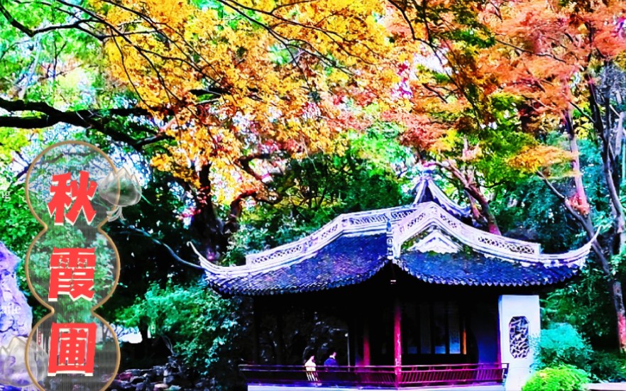 上海古典园林秋霞圃图片