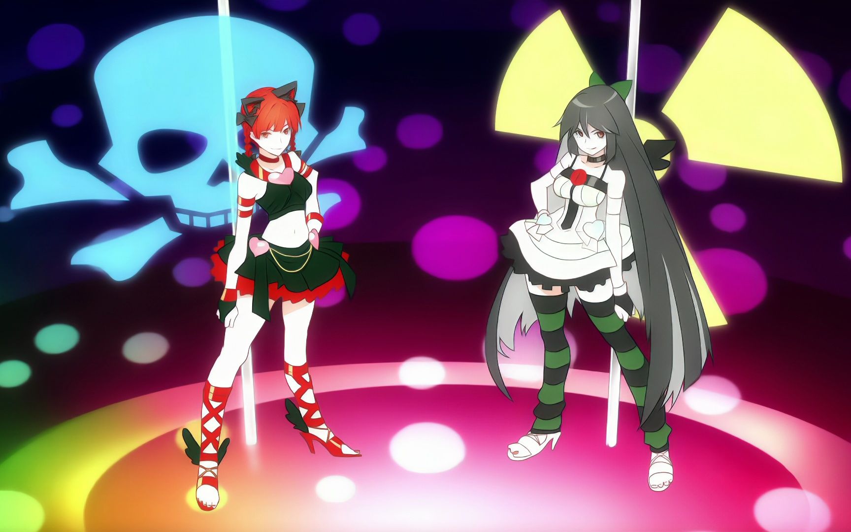 【30323236373730】东方地灵殿×吊带袜天使 变身场景