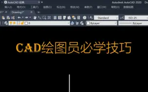 Download Video: CAD绘图员实用技巧