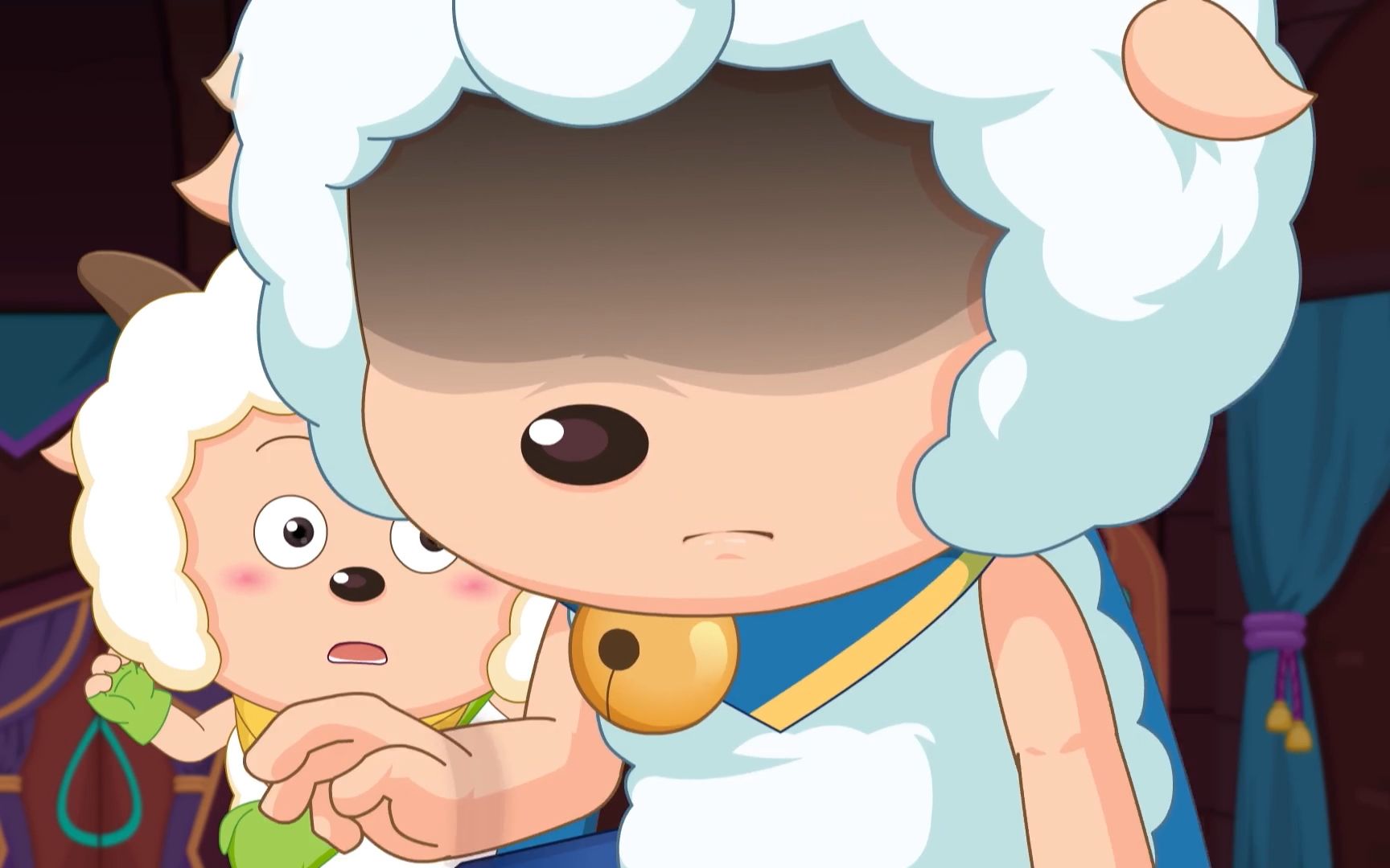 喜羊羊与灰太狼之勇闯四季城:喜羊羊怎么了?