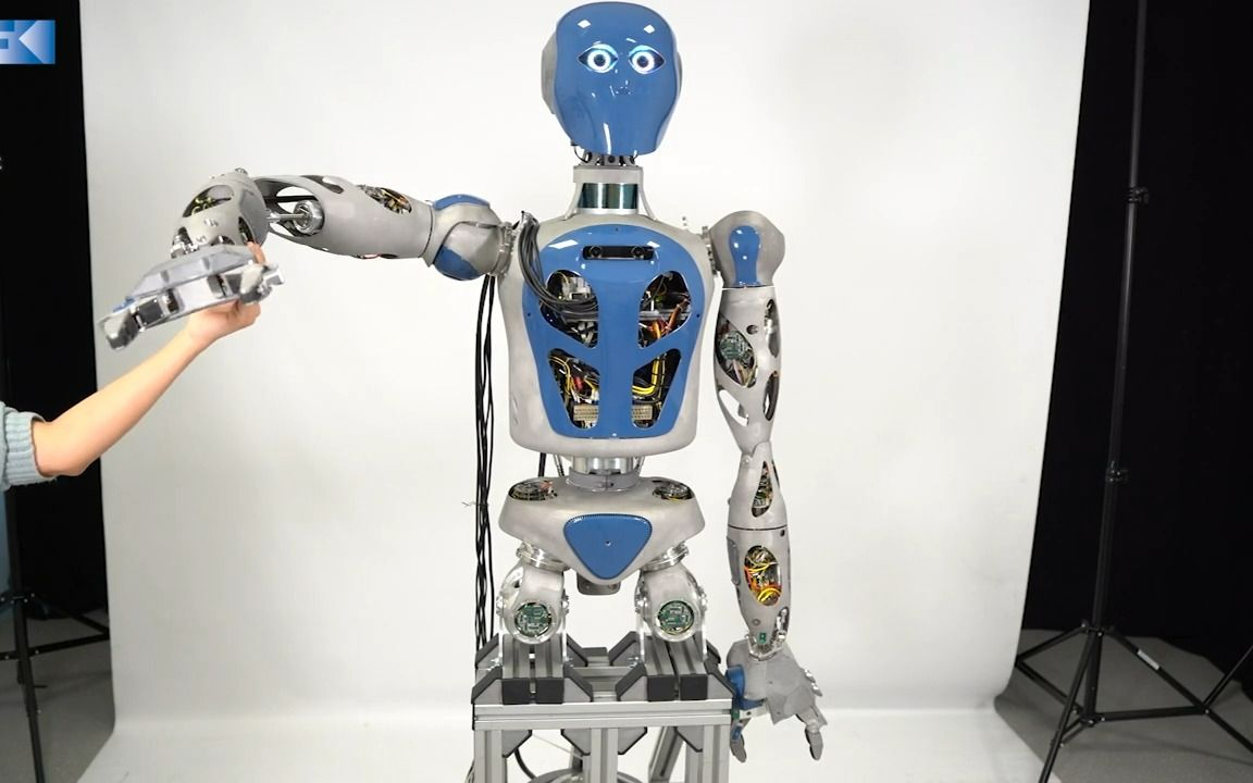 人形机器人上半身 rh5 manus,串并联结构