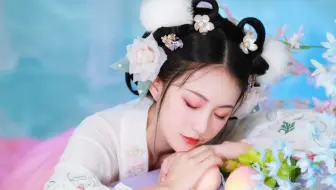 【汉服摄影】中秋限定，汉服版的玉兔是什么样的呢？
