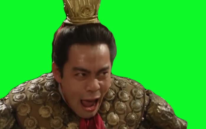 (三国绿幕)吕布生气大叫_哔哩哔哩_bilibili