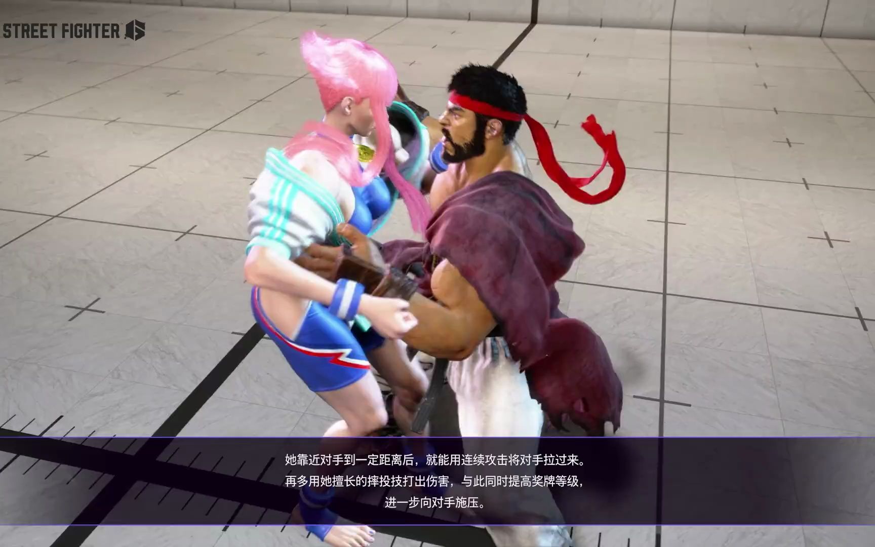 《街霸6》曼侬角色基础演示及使用指南