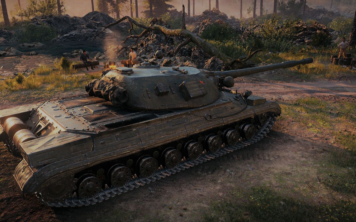 坦克世界4k高清:整场坚持到最后,胜利来之不易