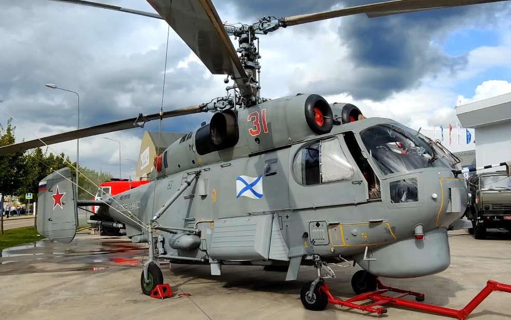 "军队-2021"论坛 - 卡-27m舰载直升机(现代化升级版)(2021/8)_哔哩