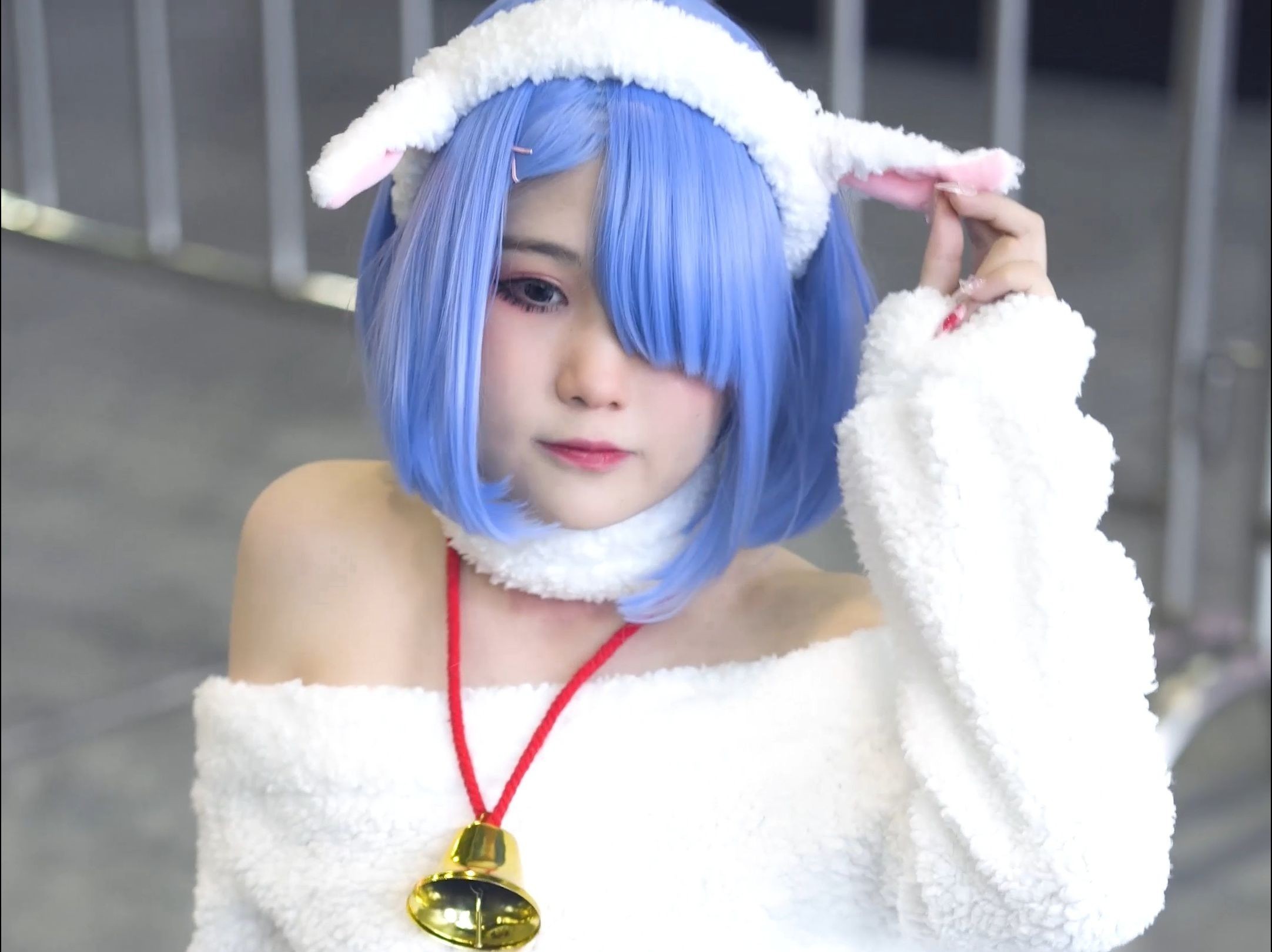 蕾姆小绵羊 cos 广州漫展 麽多2020