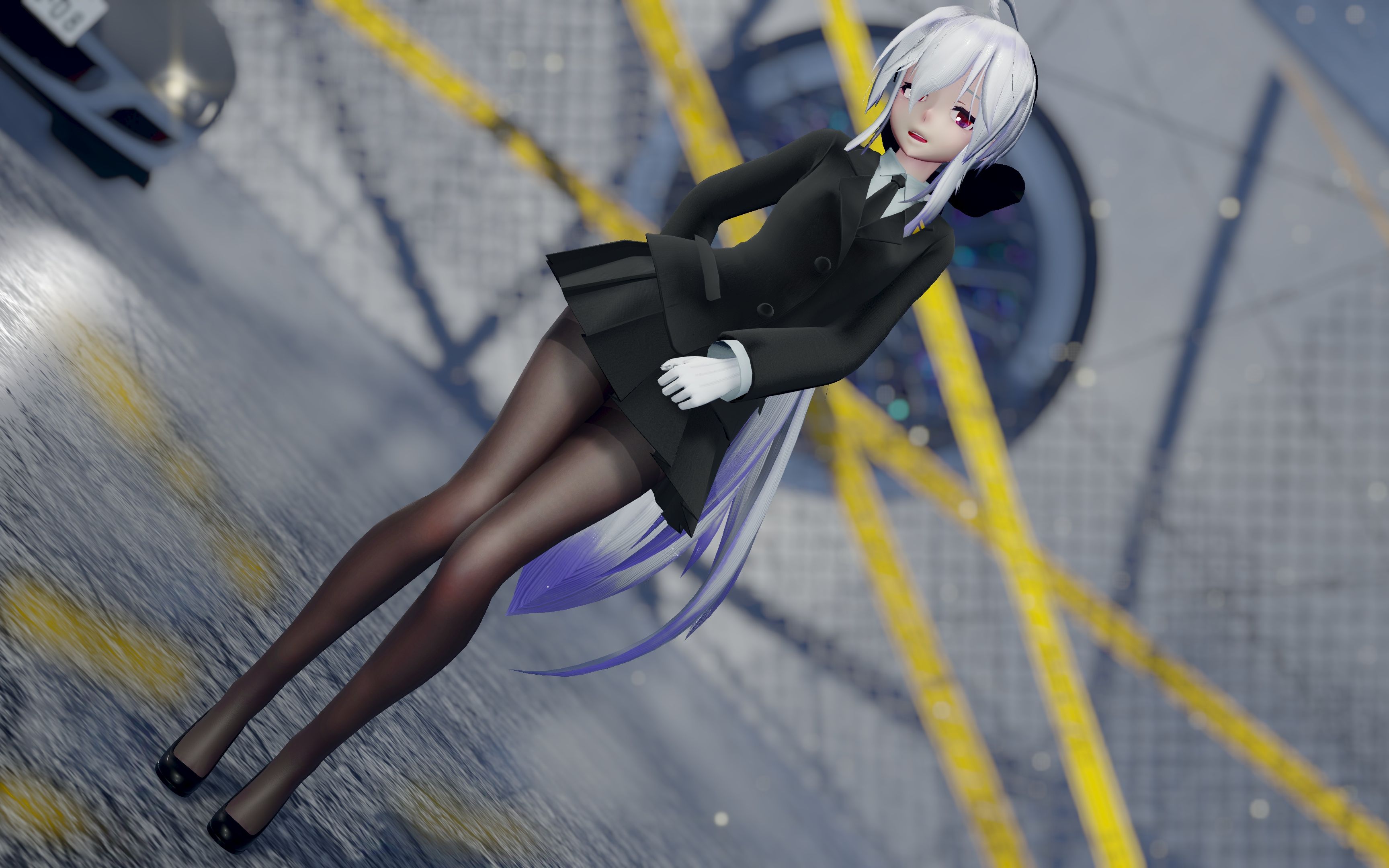 mmd4k60fpsconqueror制服黑丝美腿haku