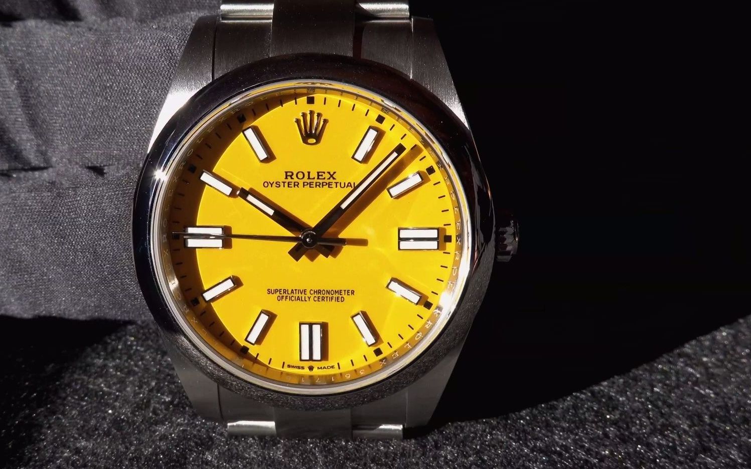 ROLEX劳力士恒动41mm Ref.124300黄盘  酷毙了 [@WatchAdvisor]哔哩哔哩bilibili