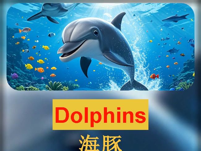 【英语短文跟读】海豚