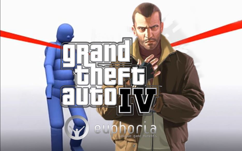 gta4 euphoria物理引擎评测演示