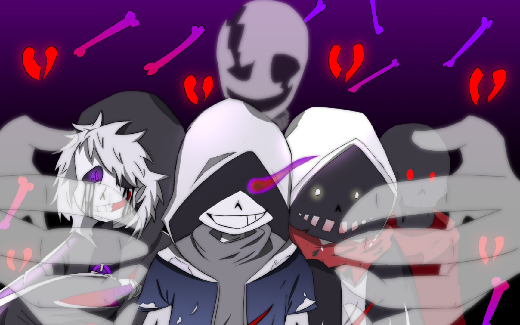 画渣绘画尘埃三重命运时光