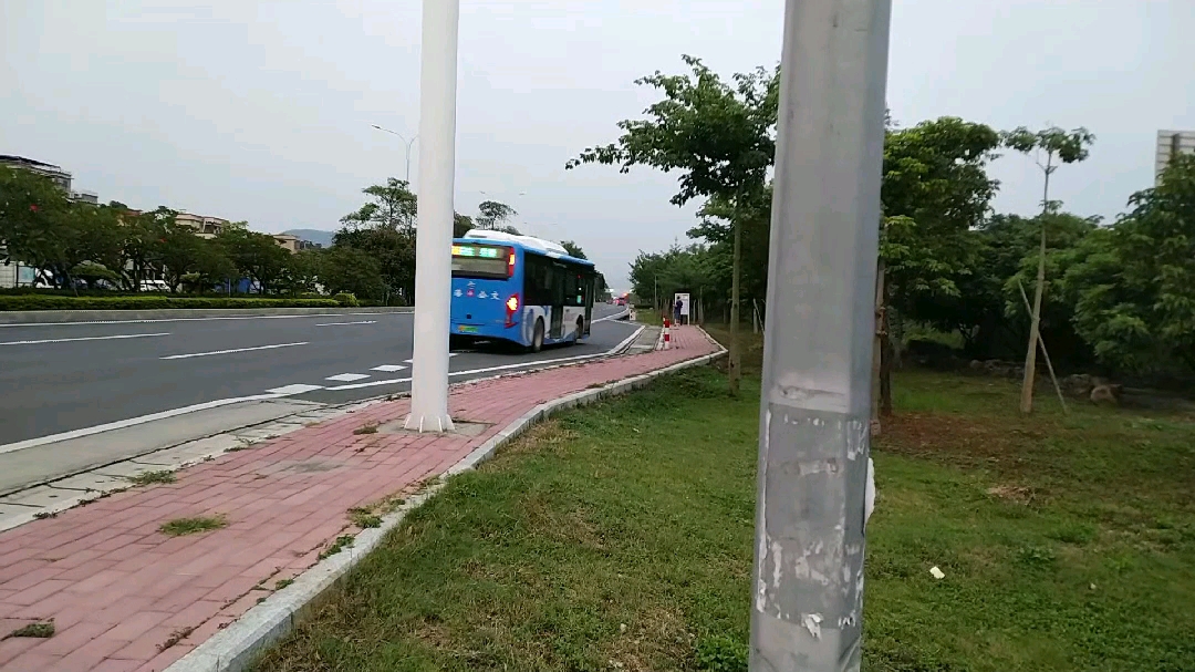 珠海公交406新车!新车6858上线了!提速还挺快,体验感不错,快去体验吧!