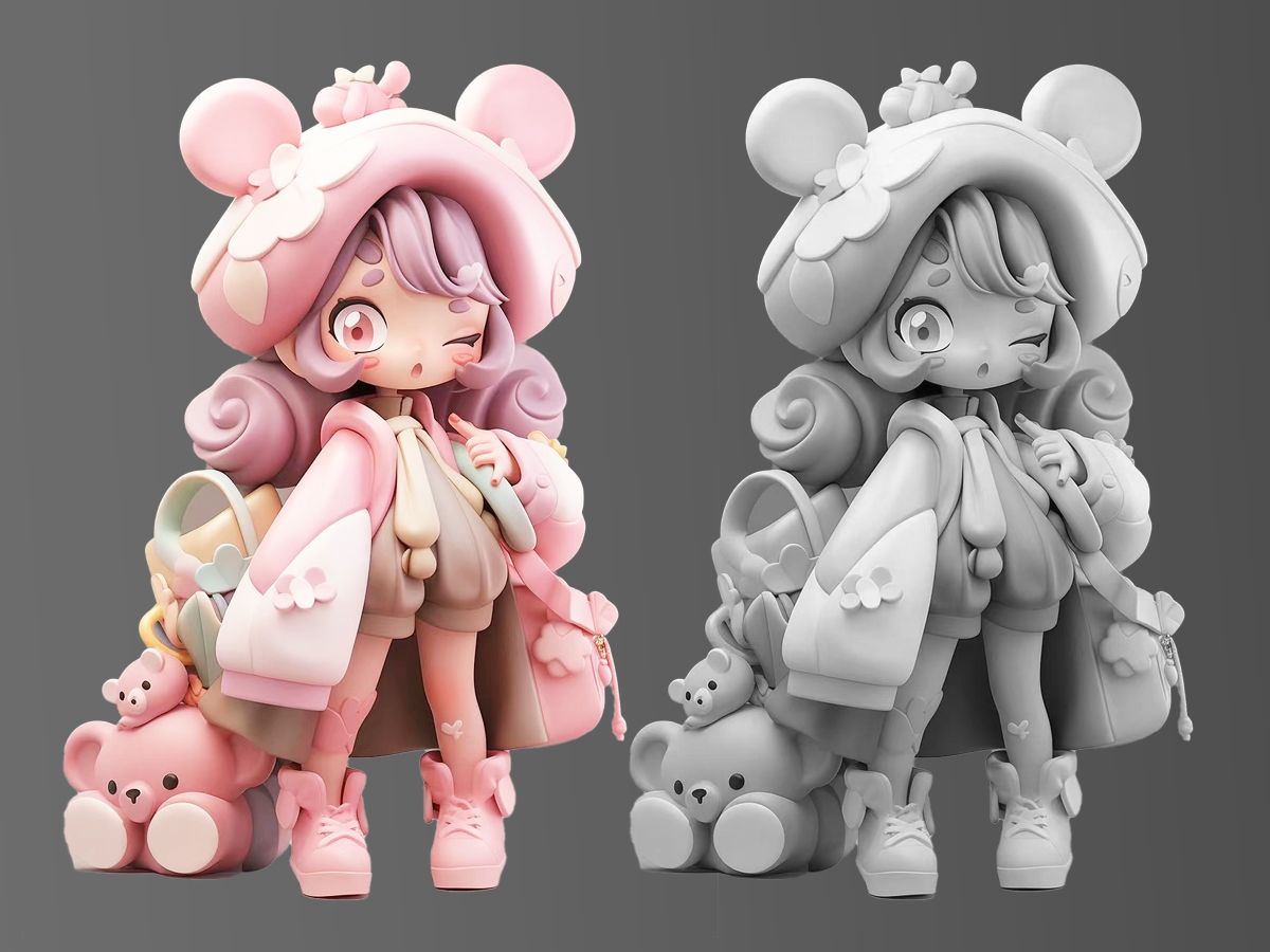 【zbrush雕刻】从0开始教你做手办,超详细手办雕刻案例教学