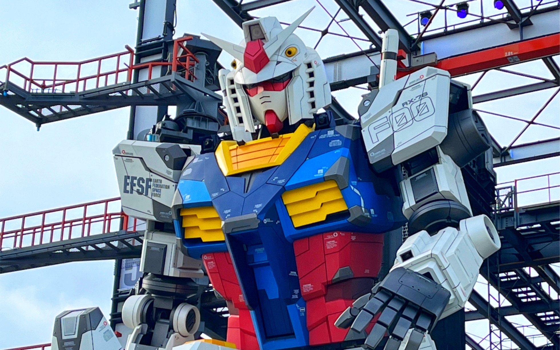 横滨高达工厂:元组高达rx-78-f00