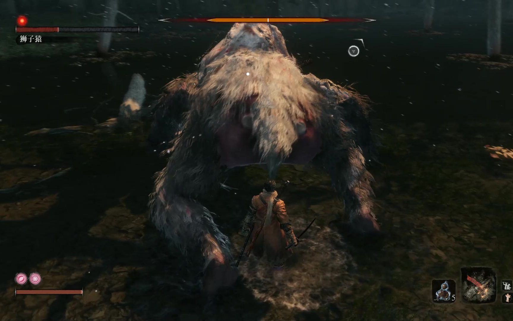 活动作品只狼狮子猿无限硬直打法