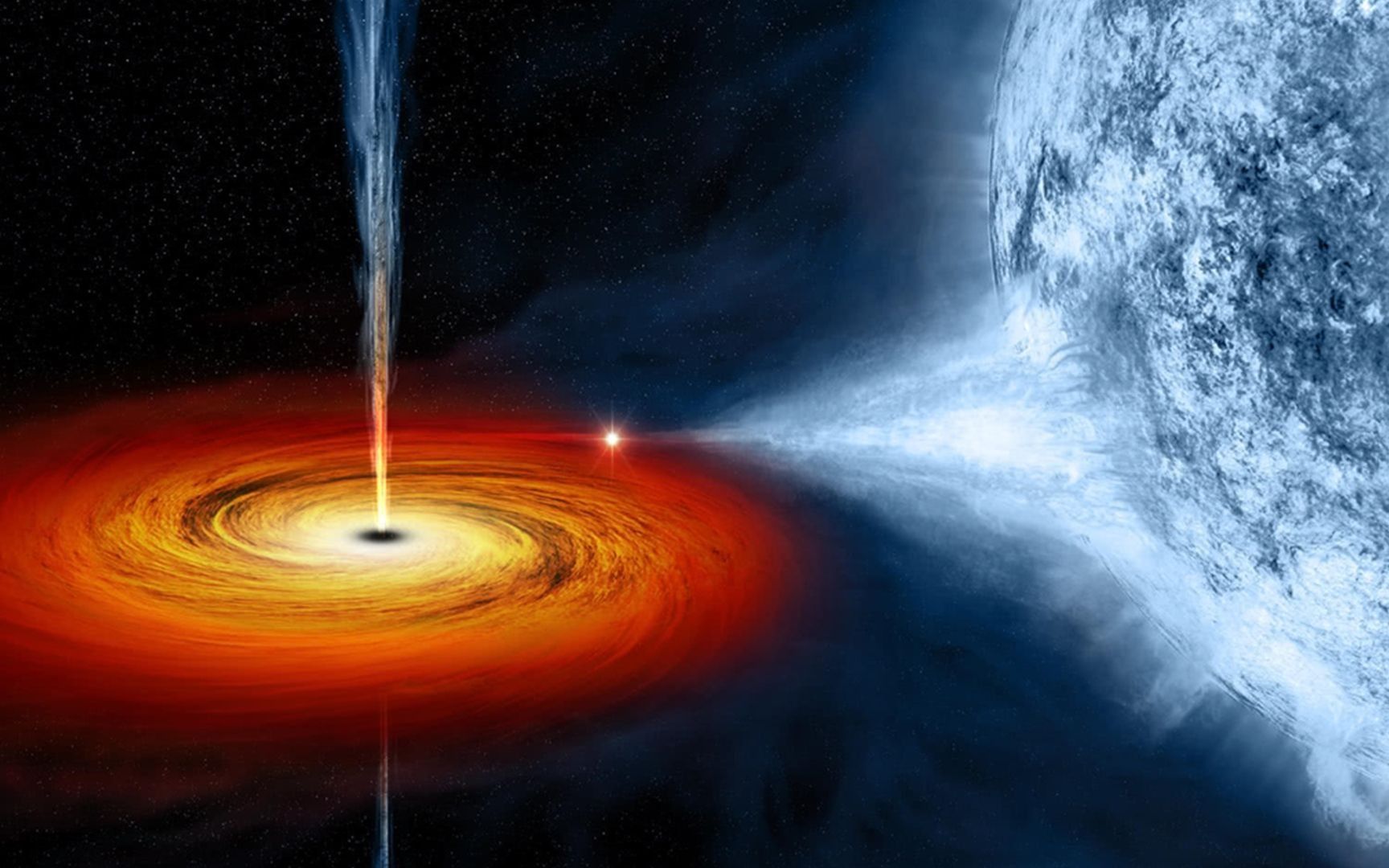 黑洞吞噬物质都去哪里了?会不会从白洞吞出来,宇宙探索未解之谜