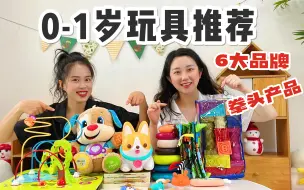 下载视频: 6个适合0-1岁的玩具品牌，详拆每个品牌拳头产品，这么买不出错！