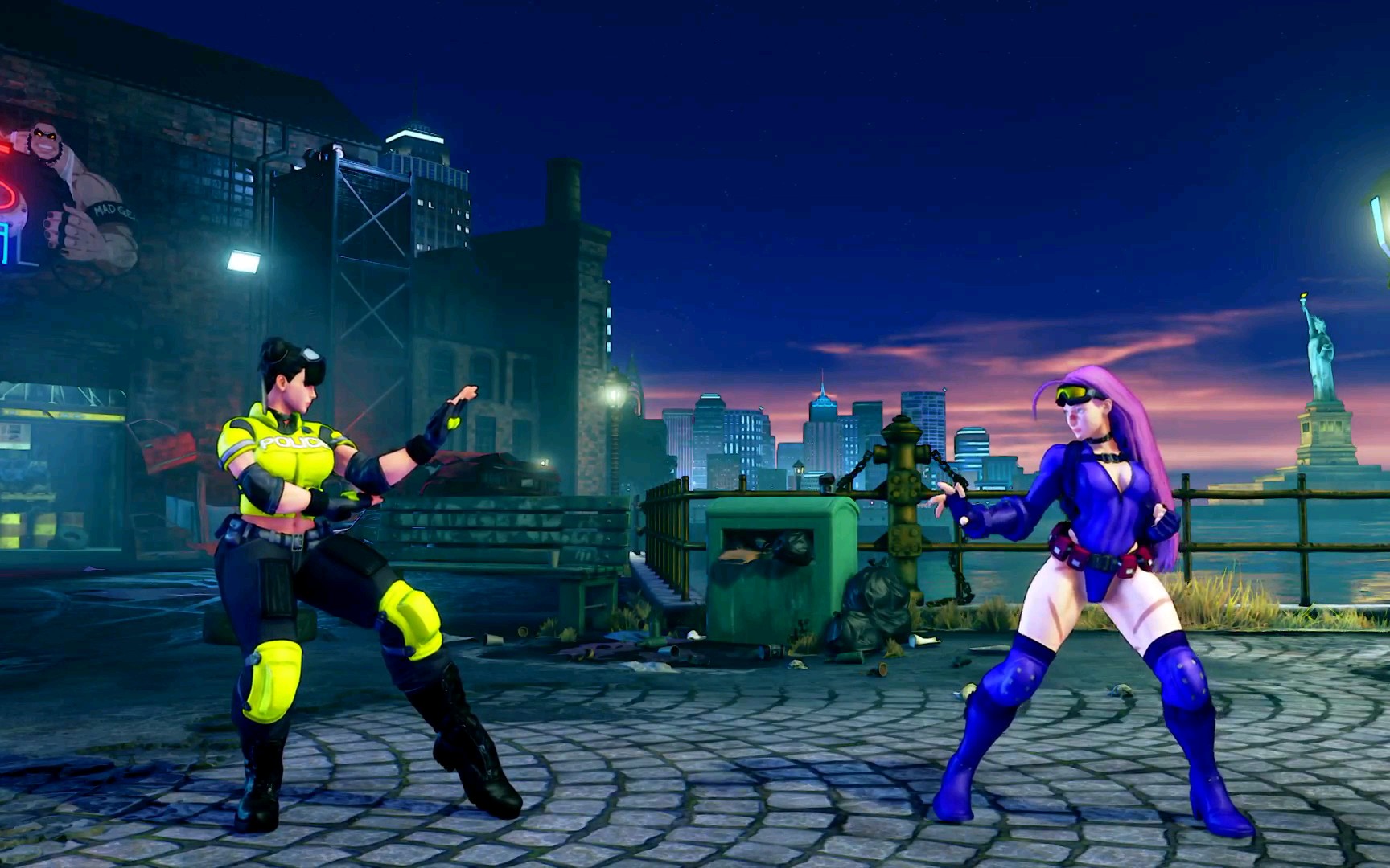 街头霸王5:春丽vs嘉米 训练场bgm超帅分享给大家