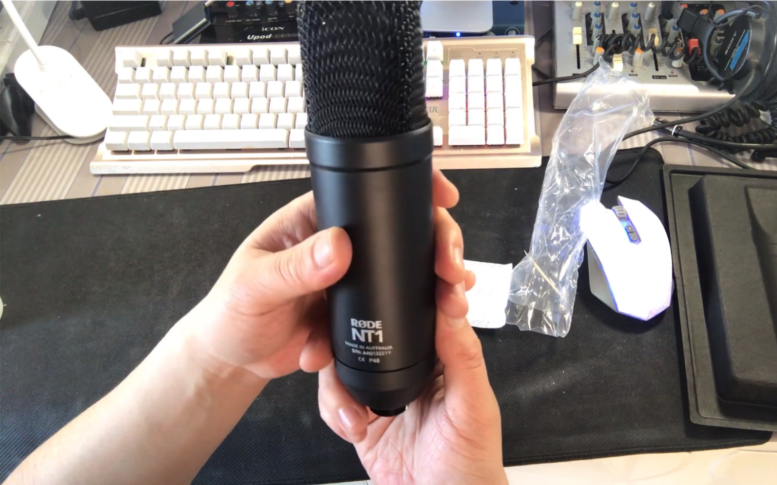 罗德nt1 kit电容麦克风开箱测评
