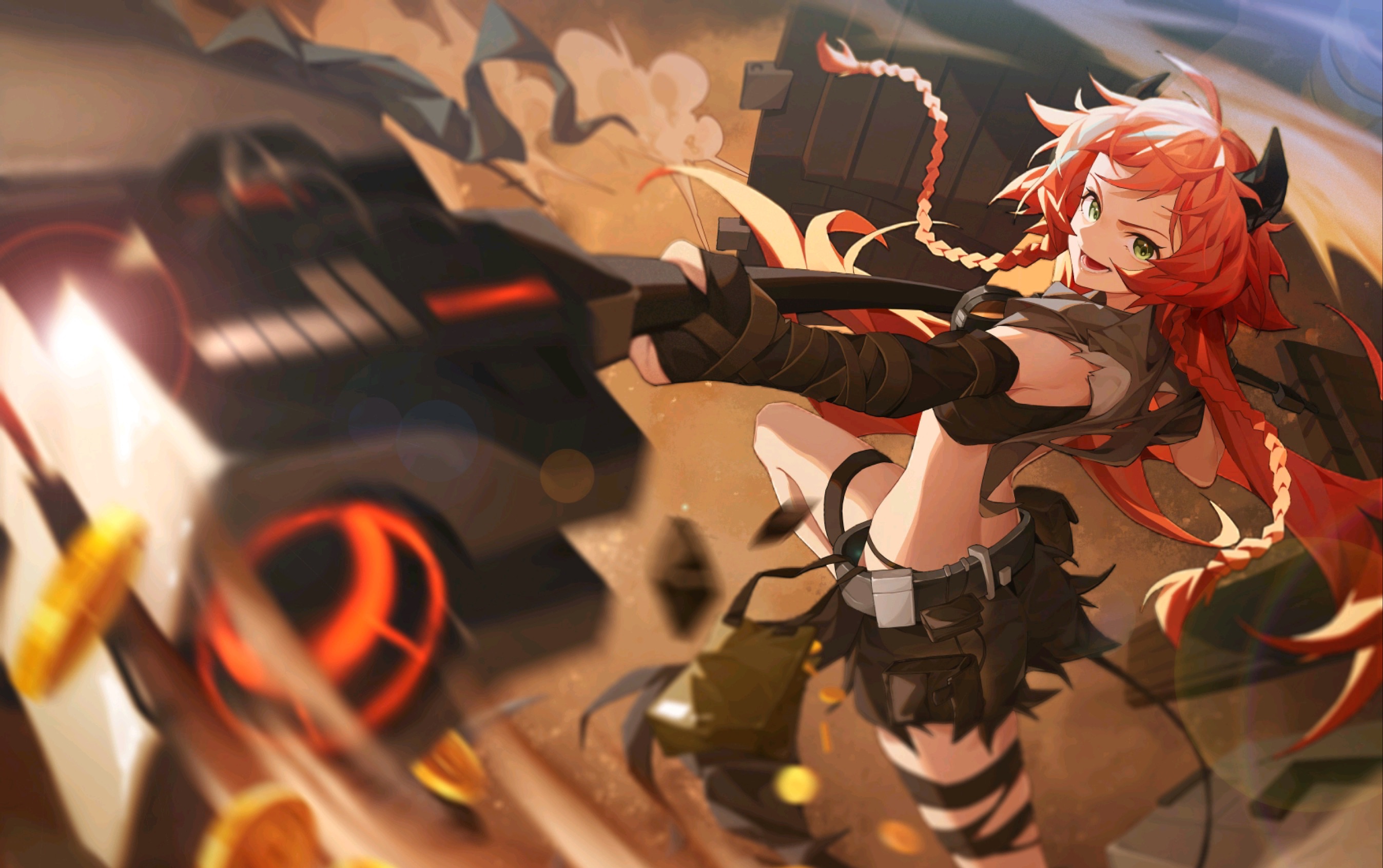 【明日方舟】破片无人机和可颂贴贴