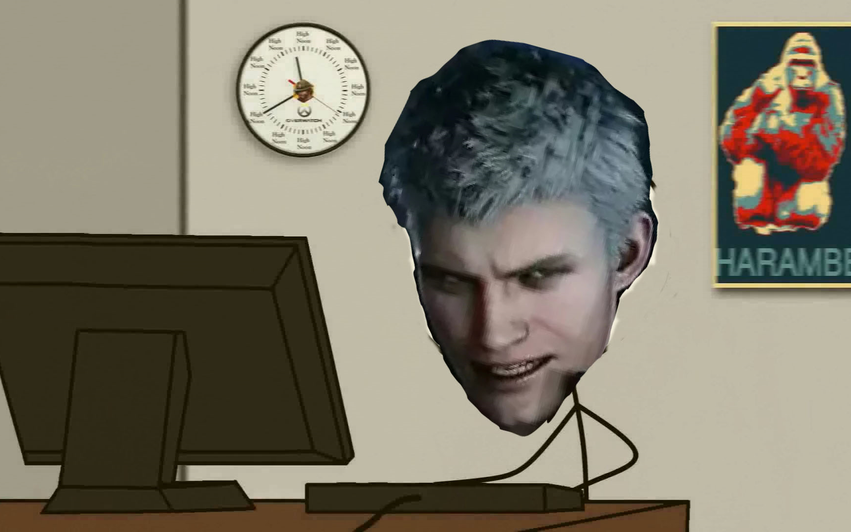 《视频恶搞》当你想拥有鬼泣5时.....(游戏:鬼泣5,4399小游戏 闪电快