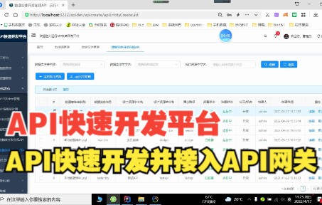 API快速开发并接入API网关全流程演示哔哩哔哩bilibili