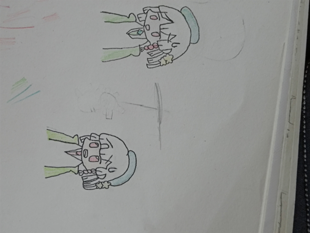 闲着没事画的忆雨老师.