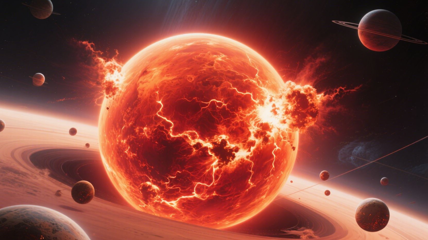 红巨星:恒星暮年的壮丽余晖