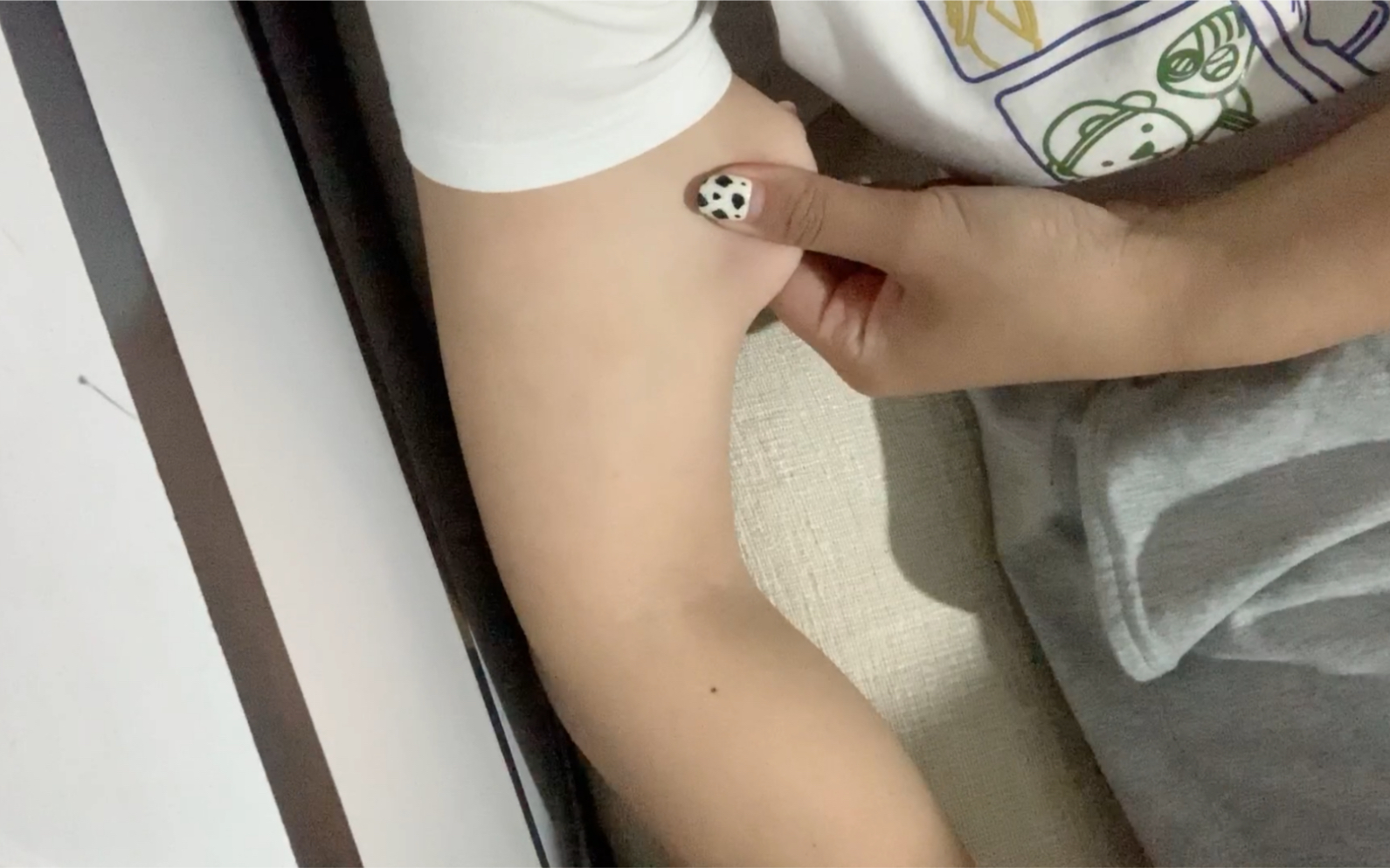 我的胳膊可是面团捏的