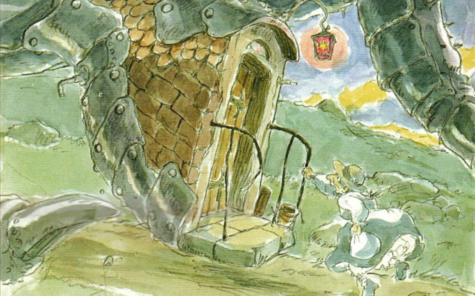 宫崎骏-哈尔的移动城堡 手稿