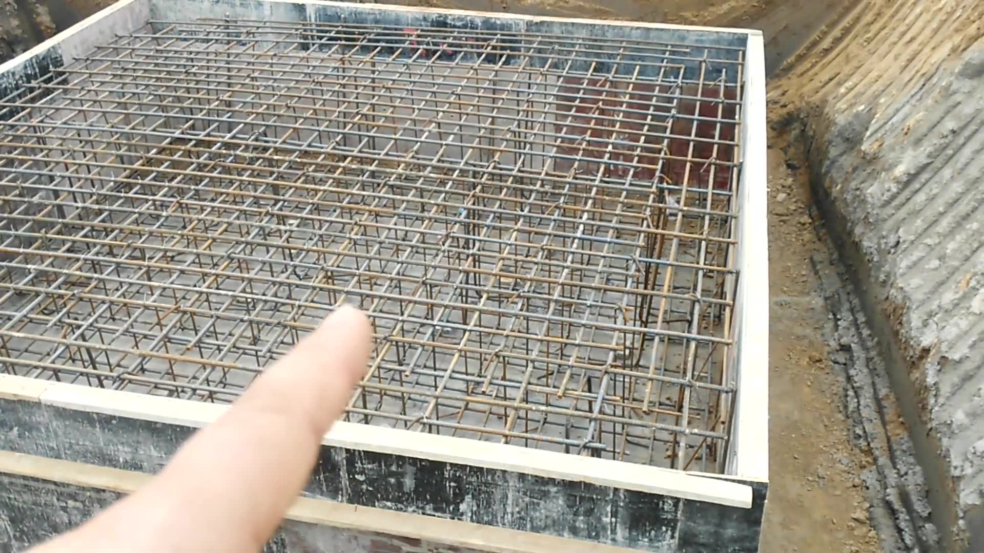 塔吊基础筏板钢筋