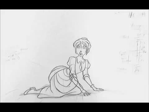 [图]Jane小姐为何那样？【动画制作】Tarzan Pencil Test