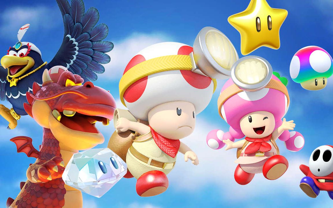 奇诺比奥队长】ns双人合作模式第三册全流程~ captain toad treasure
