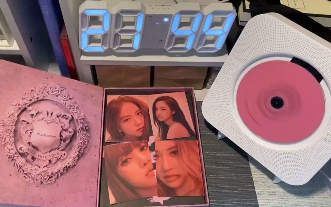 blackpink专辑开箱