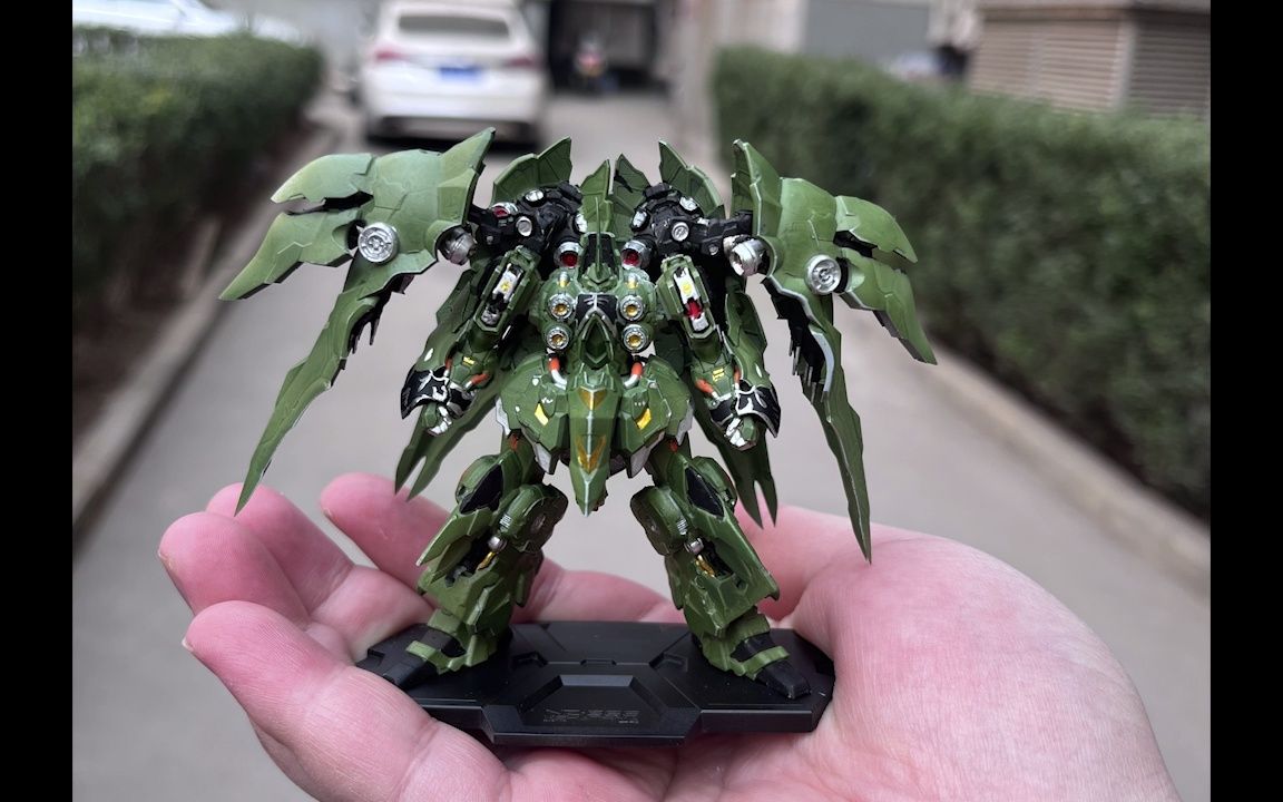 高达刹帝利大青椒打印 微缩高达 2月份打印的模型