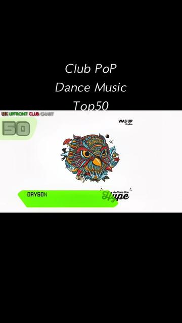 club pop dance music top50