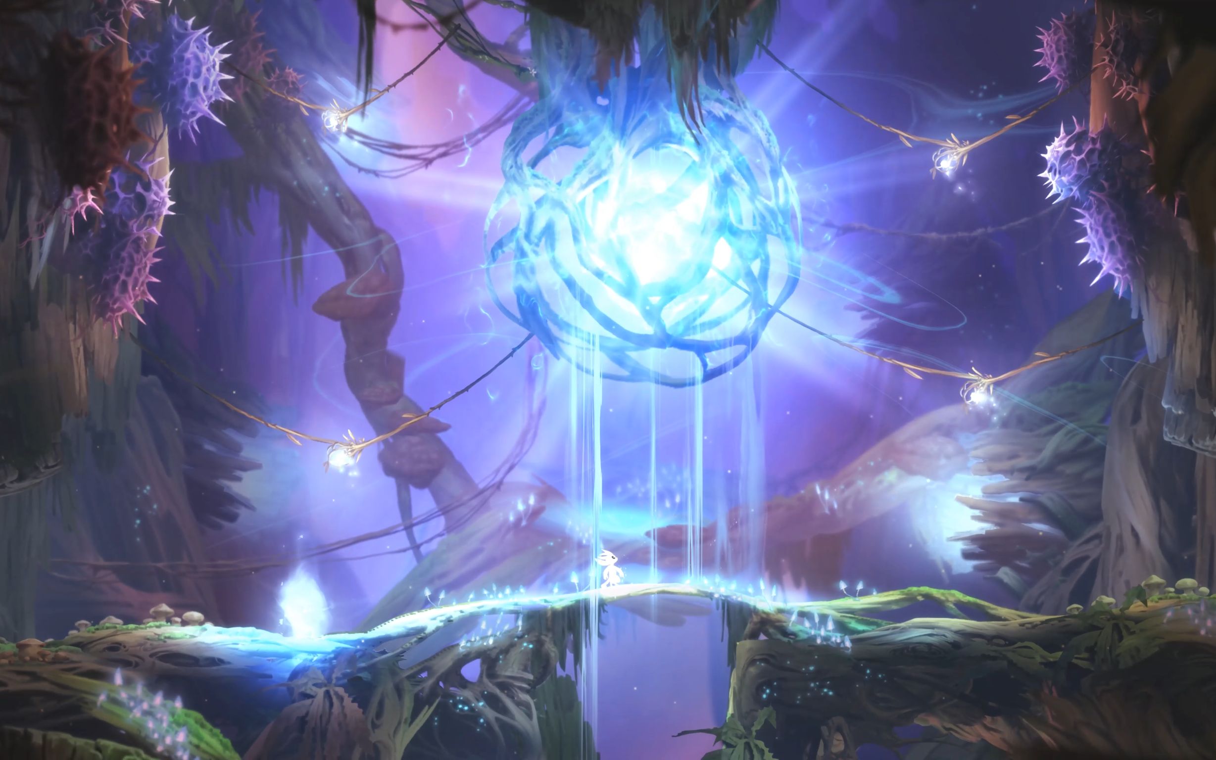 [ori and the blind forest]银之树逃亡 4khdr-猫来--猫来--哔哩哔哩