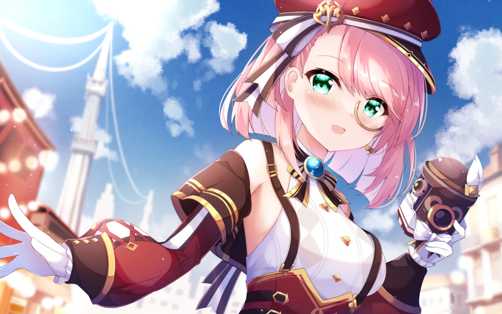 【原神-壁纸】夏洛蒂↑溯↓真相!