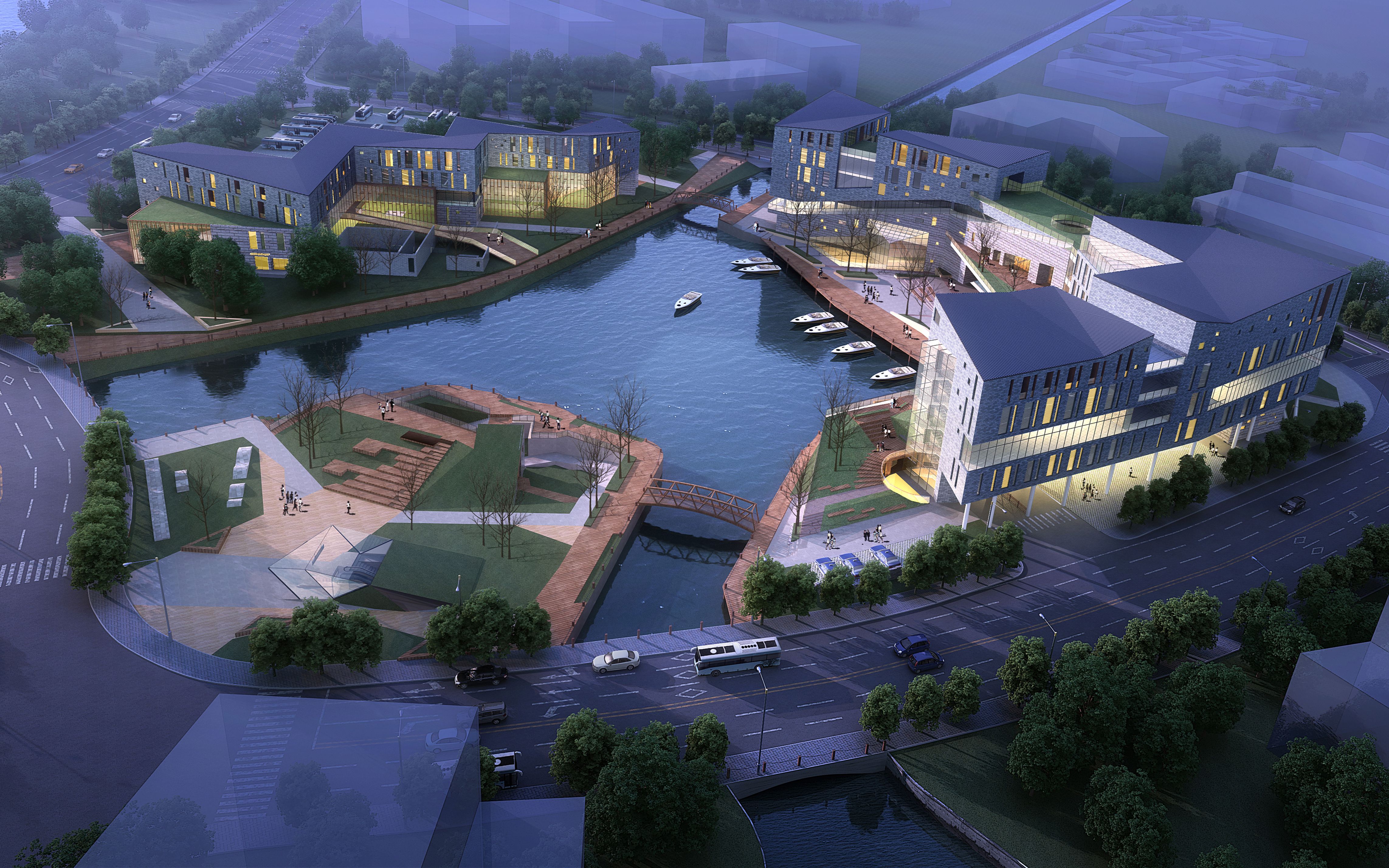 2019年bim创新杯竞赛参赛作品——宁波东钱湖新城旅游交通集散中心