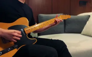 Download Video: 刚到手的 Fender Tele 52 试试音色  《日落大道》cover.梁博