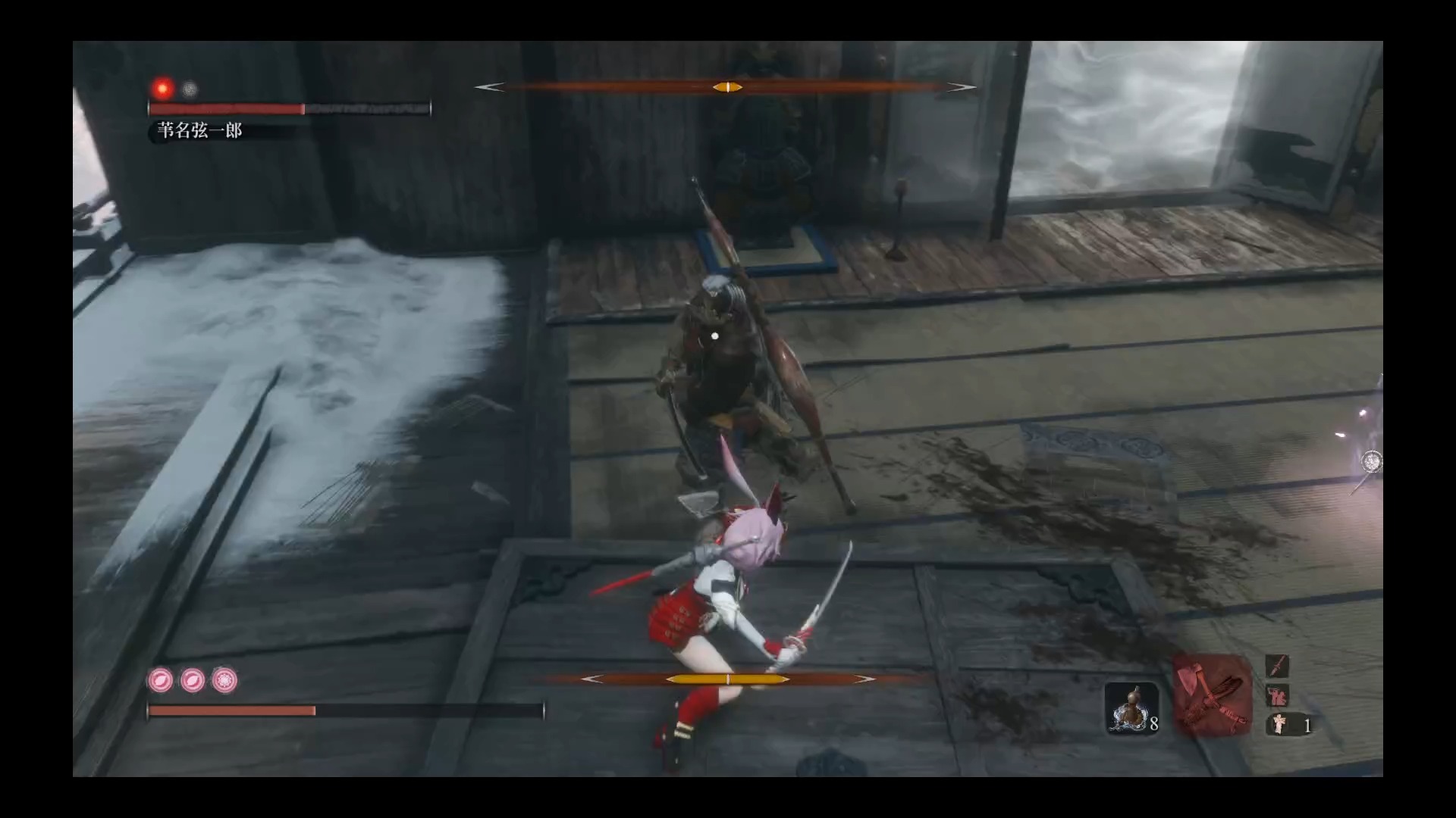 弦一郎逃课,需要巨型忍者突刺,多后跳躲