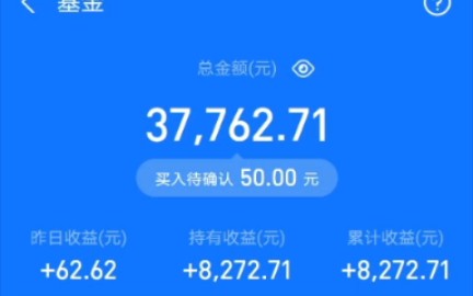 每周定投400~500元,坚持定投了522天,收益还是很可以的,知足了!哔哩哔哩bilibili