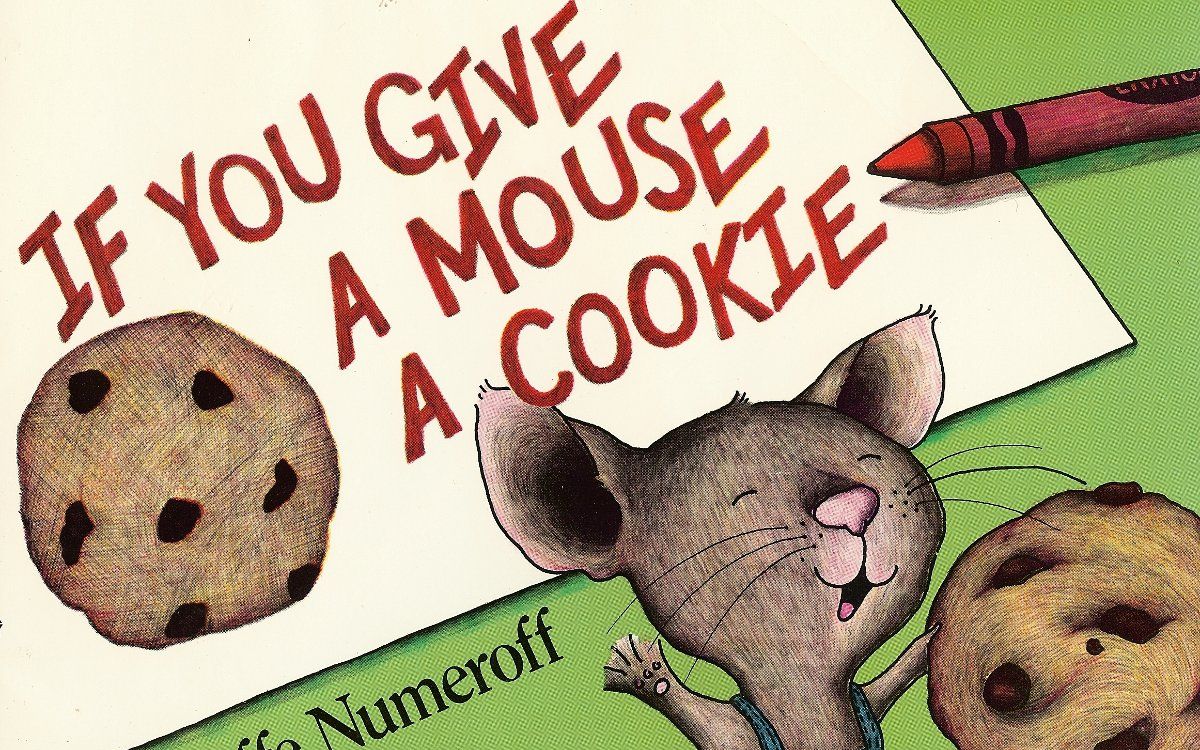 [图]If You Give A Mouse A Cookie 如果给老鼠一块饼干 | James'storytime 英文绘本故事阅读