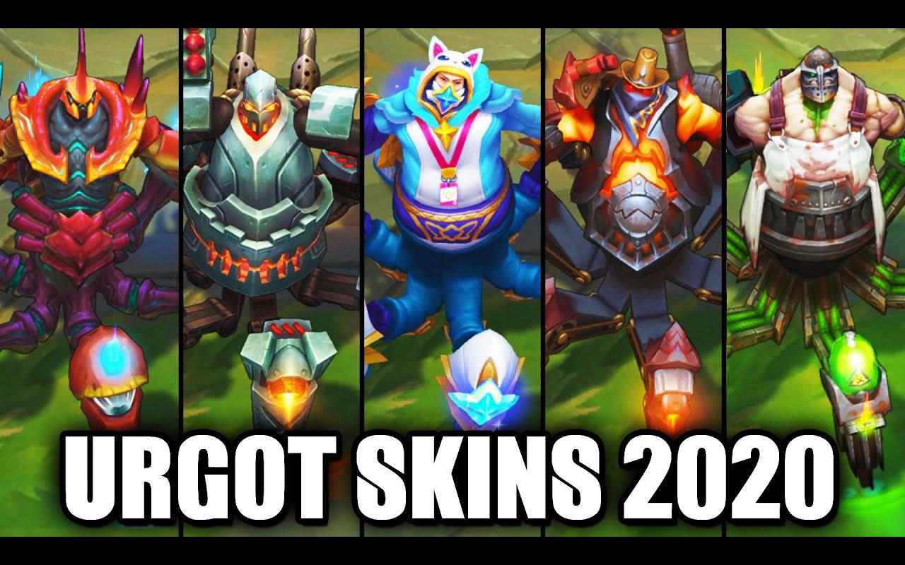 「皮肤预览厅」- 2020全皮肤 - 厄加特·无畏战车 - 英雄联盟