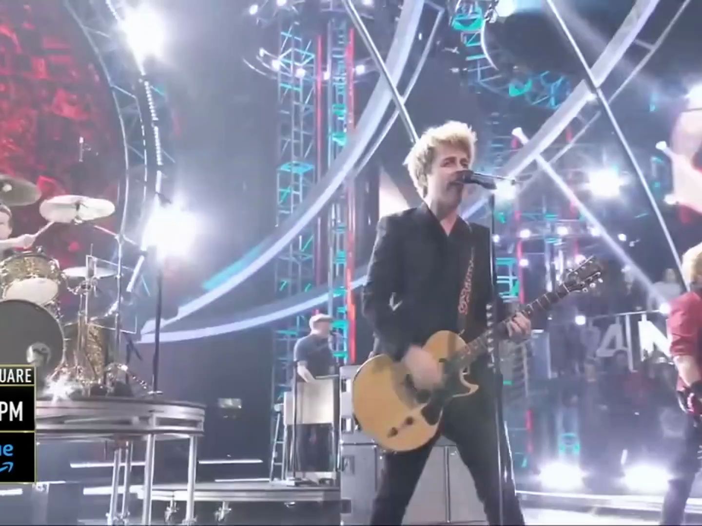 【大合唱】green day最新abc 2024跨年晚會表演《american idiot》和