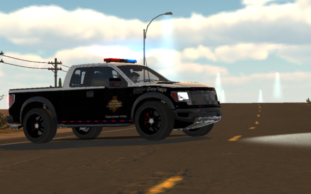 【carparking】德克萨斯州州警警车涂装展示(淹