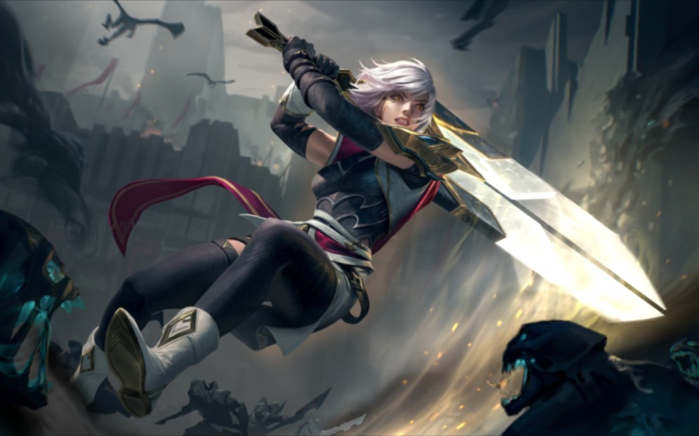 英雄联盟手游皮肤特效展示光明哨兵锐雯